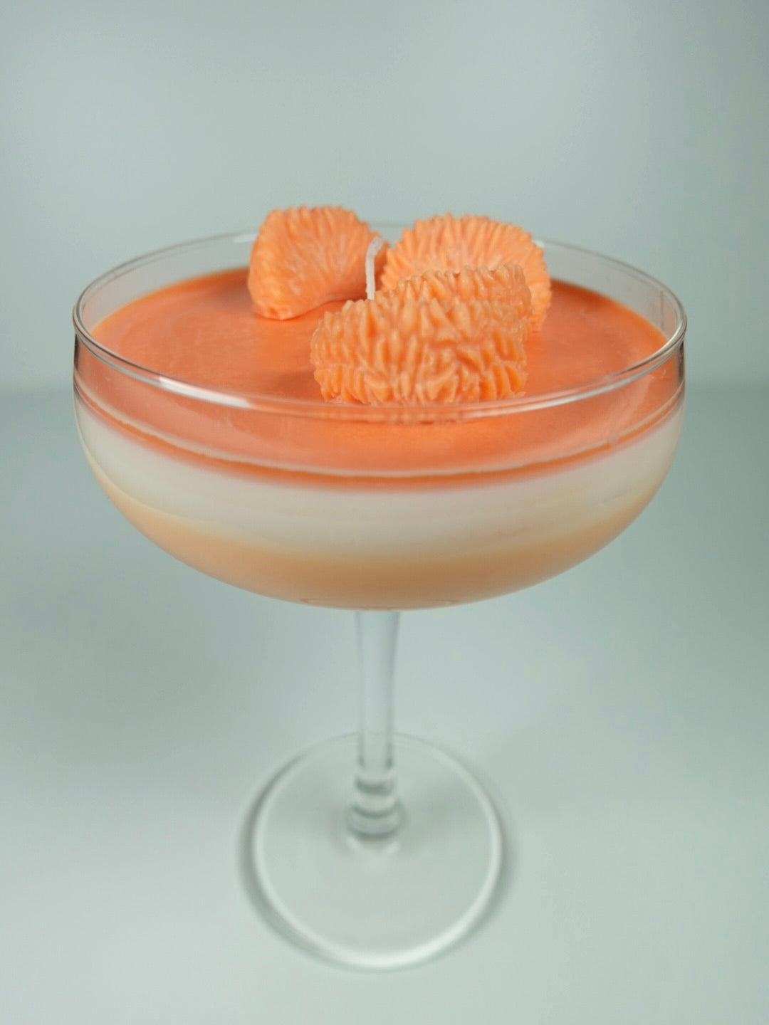 Peach Sorbet Soy Candle – Martini Edition