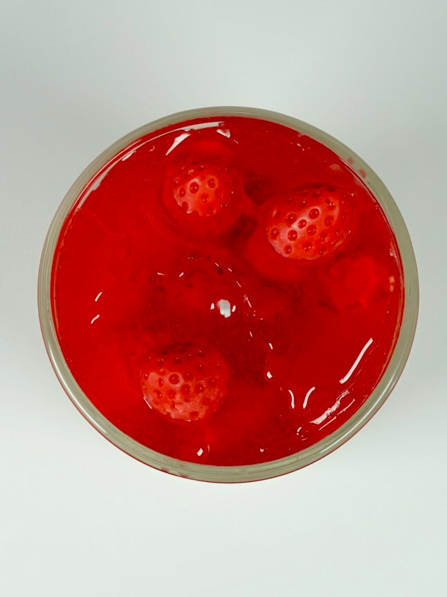 Strawberry Cream Dream Soy Candle – Strawberry, Coconut & Vanilla Blend