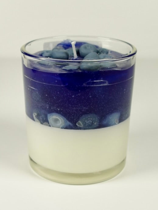 Cream Dream Duo – Strawberry & Blueberry Soy Candle Bundle