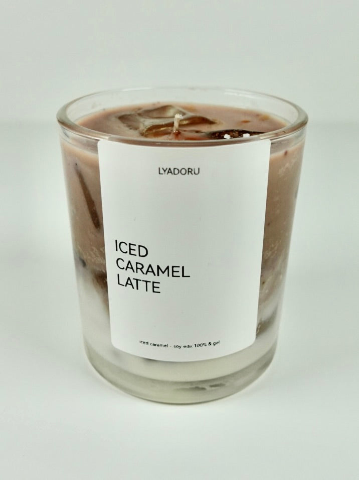 Iced Caramel Latte Soy Candle – Coffee & Caramel Blend