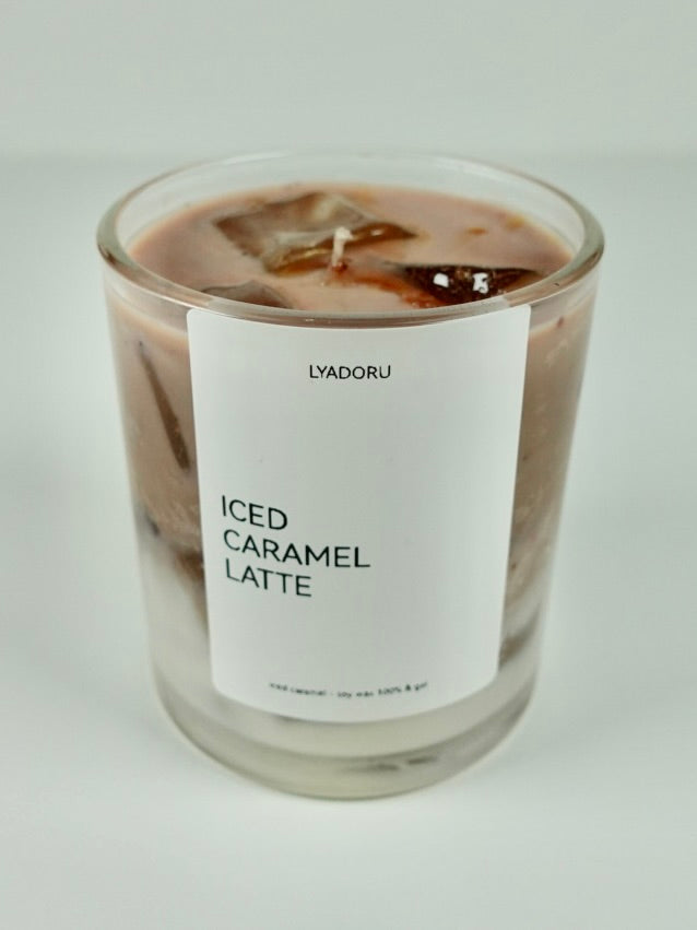 Iced Caramel Latte Soy Candle – Coffee & Caramel Blend