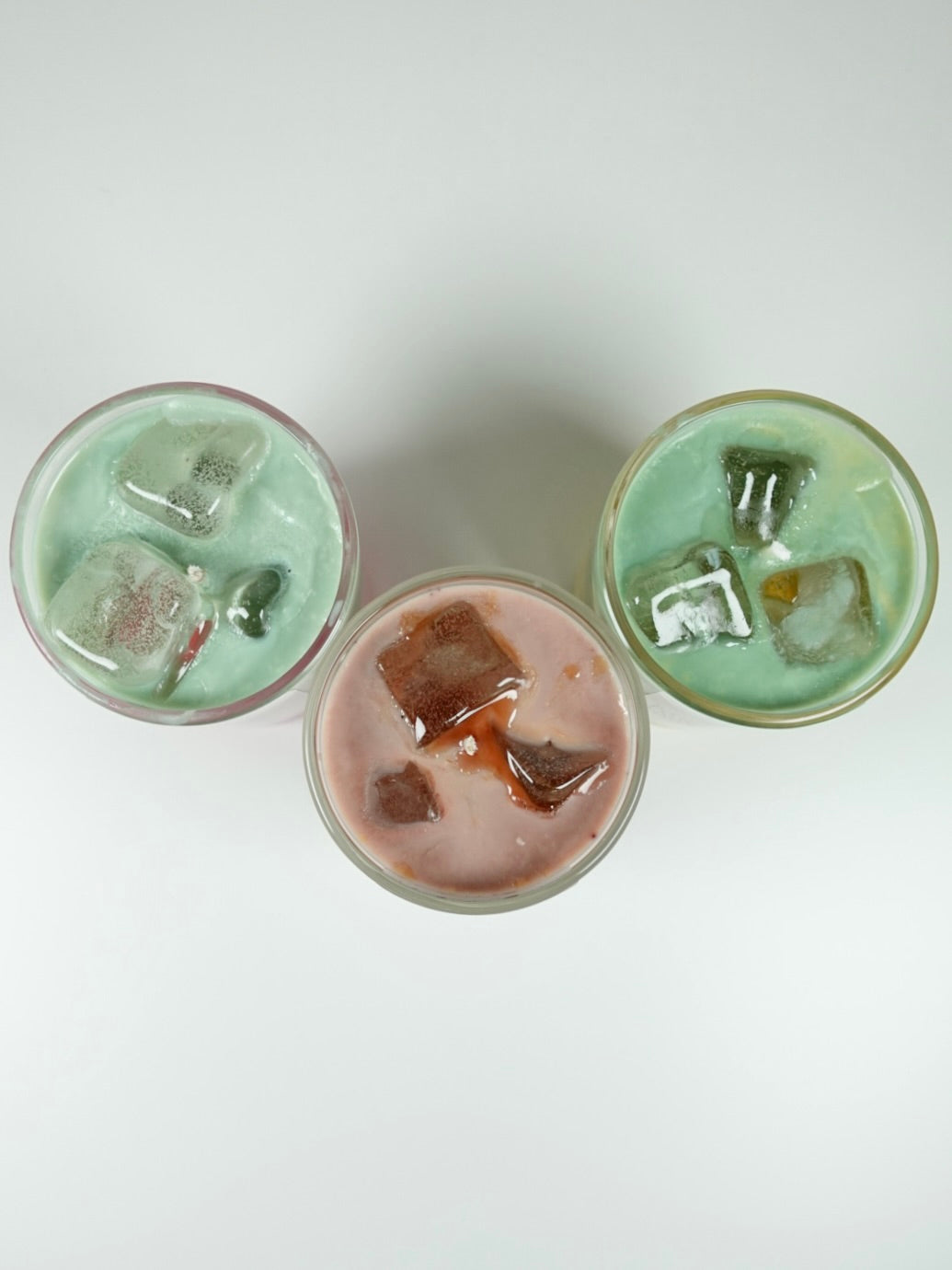 Iced Latte Collection – Matcha Mango, Matcha Strawberry & Caramel Coffee (Bundle Set)